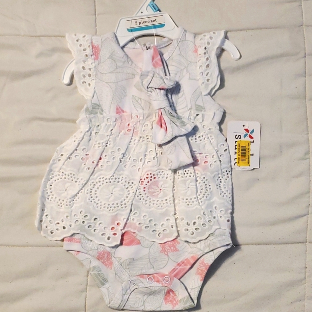 Baby Starters 6 month Pink outfit